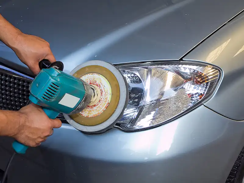 Refining paintwork to restore clarity and gloss