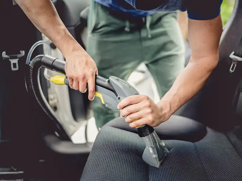 Interior protection on leather and fabrics