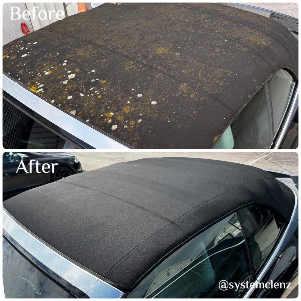 soft top cleaning